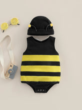 Load image into Gallery viewer, Newborn Baby Boy Girl Bee Romper
