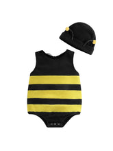 Load image into Gallery viewer, Newborn Baby Boy Girl Bee Romper
